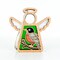 3.5" (H) American Robin Ornament - Handcrafted in Texas - Mother's Angels® Christmas Angel Wings Figurine